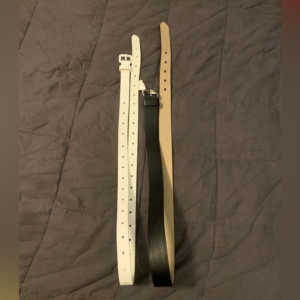 Set of 2 size large belts